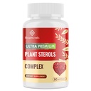 Cholesterolsupplementen met plantaardige sterolen, Niacin, rode gistrijst, Bergamot, Omega-3 & Knoflook - Advenced Absorptie Formule - 90 Softgels