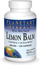Planetaire kruiden Citroen Balsem volledig spectrum 500mg, natuurlijke rust en rust, 120 capsules