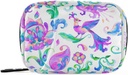 Aquarel Birds Paisley Pill Box 7 Day Pill Case Bag Travel Pill Organizer Bag met rits draagbare Weekly Case Compacte grootte voor vitamine supplement houder