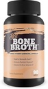 Best Bone Broth Capsules - Bone Health & Immunity Supplement - Bone Broth Powder Alternatieve Capsules - Bone Health Supplements Vrouwen Meer dan 50 & Bone Health Supplements voor mannen - Vitamine D Bone Health