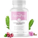 Femipro Bladder Control Supplementen voor vrouwen en mannen, natuurlijke kruiden en probiotische Blend, ondersteunt urinaire traktatie Gezondheid en Microbiome Balance 