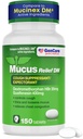 GenCare - Mucus Relief DM (150 Count Value Bottle) Dextromethorfan HBr 20mg Guaifenesin 400mg 