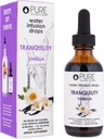 Pure Inventions Tranquility - Ondersteunt ontspanning - Vanille en kamille - Water Infusiedruppels - Geen Suiker, Calorieën, of kunstmatige zoetstoffen - 60 porties - 2oz
