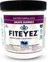 Vitamines oculaires Gommies - Suppléments d'astaxanthine, de lutéine et de zéaxanthine - 11 nutriments oculaires essentiels - Supplément sans OGM et sans gluten - Comprend la vitamine E, B1, B6, B9 et B12-60 Gommies