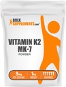 BulkSupplements.com Poudre de vitamine K2 - Vitamine K2 MK-7, en poudre de ménaquinone - supplément de vitamine K2 pour le bien-être, sans gluten, 9mg par portion, 1kg (2,2 lb) (paquet de 1)