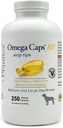 Omega Caps HP Snip Tips voor middelgrote en grote honden hoge potentie EPA en DHA Maximale biologische beschikbaarheid Visolie Supplement Vet Geformuleerd in USA huidjas Joint en Heart Health 250 Capsules