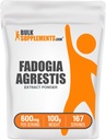 BulkSupplements.com Fadogia Agrestis Extract Powder - Fadogia Agrestis Supplement, Fadogia Agrestis 600mg - for Energy Boost, Gluten Free, 600mg per Serving, 100g (3.5 oz) (Pack of 1)
