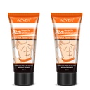 2 Pack Fat Burning Slimming Cream, Hot Cream voor mannen en vrouwen, krachtige buikspier Cream, Slim Cream, Fat Burner, strakke spieren voor buik, armen en dijen.