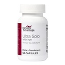 Bariatrische Voordeel Ultra Solo met IJzer - eenmaal daags Dagelijks Multivitamine - voor Bariatrische Patiënten - met Thiamine, Vitamine A & meer - Glutenvrij - 90 Capsules