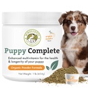 Wholistic Pet Organics Puppy Complete - Honden Multivitamine Poeder - 1 Lb - Dagelijkse hondenvitaminen en supplementen voor zelfgemaakte voeding - Immuunsysteem, huid, jas en algemene gezondheid - Kleine en grote rassen Puppies