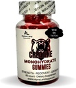 Creatine Monohydraat Gummies- 5g- 30 porties - Vegan Createine Gummy Bears voor spiergroei, spierherstel, workout herstel, Brain Health - No Loading Fase - No Bloating
