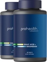 ProHealth Malic Acid + Magnésium 2-Pack (180 comprimés par bouteille) - essentiel pour la relaxation musculaire - favorise l'ATP - favorise la fonction musculaire adéquate