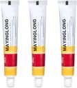 Mayinglong Musk Aambeien Zalf (3 x 20 g buizen), 60 g - Maximale sterkte formule voor aambeien snelle verlichting, kalmeert jeuken, branden en ongemak - snelle werking verlichting (2.12 oz Totaal)