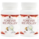 Pour toujours - Pollen des abeilles - Énergie et nutrition avec des composés bioactifs - Végétariens et sans gluten - 100 comprimés (paquet de 2)