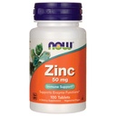 NOW Foods Zink Gluconaat, 100 tabletten / 50mg
