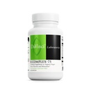 DAVINCI Labs B Complex-75 - Ondersteunt ontspanning en goede zenuwfunctie* - Dieetsupplement met Niacin, Vitamine B6, B12, Biotine, Choline en meer - Vegetarisch - Glutenvrije - 60 capsules