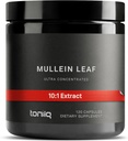 Mullein Leaf Capsules - Ultra High Potency 10:1 Extract - 1300mg Per portie - Hoog geconcentreerd - Third-Party Lab getest - 120 Capsules
