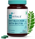 QUAR DHT Blocker met Biotine, Stinging Nettle en SOYA Proteïne, helpt het verminderen van haarval, stimuleert haargroei, Pack van 60 tabletten