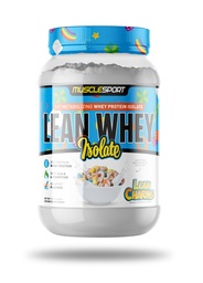 Musclesport Lean Whey RevolutionTM Proteine Powder - Wei Proteine Isolaat - Low Calorie, Low Carb, Low Fat, Incredible Flavors - 25g Proteïne per Scop (2lb, Lean Charms)