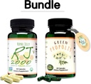 Greenbow Royal Jelly 2000mg Équivalence – Non OGM Fabriqué avec Jelly Royal Bio 60 capsules Propolis verte – Propolis verte brésilienne authentique, contient Artepillin C 60 capsules