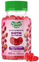 Biotine Jelly Bean Gummy Vitamines, Biotine Extra Strength pour les cheveux, la peau et les ongles, 5000mcg par service, Vitamines pour la croissance des cheveux pour les hommes et les femmes, 120 Fraise Blast Jelly Beans, Kosher