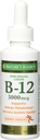 Nature's Bounty B-12 5000 mcg Sublingual Liquid Energy Health 2 oz (paquet de 5)