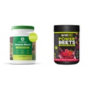 Amazing Grass Greens Blend Superfood: Super Greens Powder Smoothie Mix with Organic Spirulina & Nature Fuel Power Beets Powder