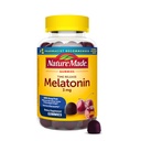 Nature fait relâcher le temps Mélatonine 3mg Gommies, 100% sans médicament aide au sommeil pour les adultes, 60 Mélatonine Gommies, 60 jours d'approvisionnement