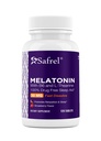 Safrel Melatonine 30 mg - met B6 & L-Theanine - 120 Fast Solution Tablets with Natural Berry Flavor (2 Tablets Dose = Melatonine 60 mg) (120 Count (Pack of 1))