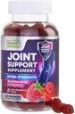 Supplément de soutien conjoint - Glumy Glummy Glucosamine Extra Strength Supports Joints Health & Flexibility for Back, Knees, Hands - Support Immune Vitamine E Naturelle - Meilleurs Gummies pour les femmes et les hommes - 120 Gummies