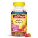 Multivitamines Gummy faites pour les femmes de la nature avec Oméga-3, Multivitamine pour les femmes pour le soutien nutritionnel quotidien, 150 Gummies, 75 jours d'approvisionnement