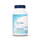 Nutra Biogenesis Tri Zinc - Supplément de glycinate de zinc chélaté pour les hommes et les femmes avec du cuivre pour le soutien naturel immunitaire et la santé de la peau, 30mg de chélate par pilule - 90 capsules