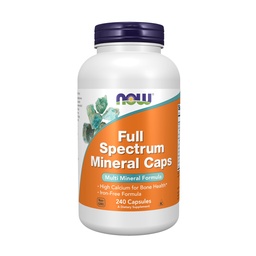 NU Supplementen, volledig spectrum minerale caps, Multi Mineral Formula, 240 Veg Capsules