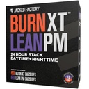 Ge Jacked Factory Burn-XT + Lean-PM Kit 24-uurs body samenstelling en voedingsondersteuning Stack Dag en nacht Formule 60 Telling, 2 Pack
