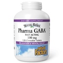 Natuurlijke factoren Pharma GABA - Dieetsupplement Ondersteunt kalme slaap & slaapkwaliteit - Natuurlijke, snelwerkende supplement Aids Focus & Brain Health - 120 kauwtabletten (60 porties)