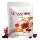 Astaxanthine 12mg, 150 Softgels - 5 maand levering, Astaxanthine Supplementen afkomstig van verse microalgen, non-GMO, glutenvrij, gemakkelijk doorslikken