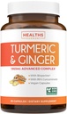 Kurkuma en Gembersupplement (Non-GMO) 1980mg Serveren - Kurkuma Curcumin met zwarte peper Bioperine, Gember Extract, en 95% Curcumaids Poeder - Tumerische Gezamenlijke Ondersteuning Supplement - 90 Capsules