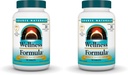 Bron Naturals Wellness Formula Bio-uitgelijnde vitamines & Herbal Defense - Immuun systeem ondersteuning Supplement & Immunity Booster* - 90 tabletten (pakket van 2)