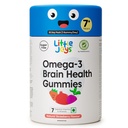 Little Joys Omega-3 (DHA) Brain Gummies for Kids. 7-12 Years. 30 Day Pack. Plant Based Omega-3 Supplementen. Gemaakt met Chicory Root Fiber voor Gut Health. Multivitaminen Rich. Geen suiker.