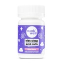 Clin d'oeil enfants Melatonine à croquer Melts-Sleep Aid Chews avec Melatonin 1mg- Quick Deep Toddler Aide au sommeil, sans drogue, non-Habit-forming enfant Melatonine Dissolve comprimés- 30 Melts