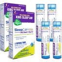 Boiron SleepCalm Kids aide au sommeil pour le sommeil de nuit profond, relaxant, reposant - sans mélatonine et sans habitude - 80 Pellets par tube - 4 Tubes Total Sommeil Calme