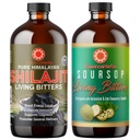 Soursop Bitters & Shilajit Bitters Bundle: Natural Complete Kruidendrank