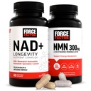 Force Factor NMN Supplement, NAD+ (NMN of Nicotinamide Riboside Alternatief) met Resveratrol, Astaxanthine, Spermidine en Luteoline Complex, NAD ter ondersteuning van Cellular Health & Healthy Aging, 60 Capsules