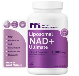 Micro Ingrediënten Liposomal NAD+ Ultimate Complex 1000mg 