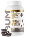RAW Whey Isolate Protéines Poudre, Cookies et Crème (Protéines Itholates de l'UMC) - Sports Nutrition Poudre pour la croissance et la récupération musculaires - faible teneur en glucides 25 portions