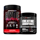 PROSUPPS Hyde Nightmare Intense Energy Pre-Workout, Blood Berry, en Creatine 300 Bundle