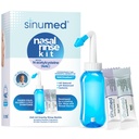 Sinus Rinse, 60PK Nasal Rinse Packets met NAC en Saline, Gravity Rinse Bottle, alternatief voor Neti Pot, helpt met Allergie, Congestie, Koude Symptomen (Gravity Bottle met NAC 60PK)