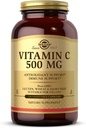 Solgar Vitamine C 500 mg, 250 plantaardige capsules - Antioxidant & Immune Support - Algehele gezondheid - Ondersteunt gezonde huid en gewrichten - Niet-GMO, Veganistisch, Glutenvrij, Kosjer - 250 porties