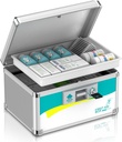 Glosen Medicine Lock Box, Medication Lock Box, Locking Medicine Box, Security Lock Boxes. Inch,Eerste hulp sleutel,Lock Box voor Medicatie