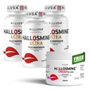 Hallosmine Ultra 650mg Diosmin Hesperidin, 180 Capsules + FREE Leg Cream met Diosmin, Hesperidin & Horse Chestnut, 4 oz 
